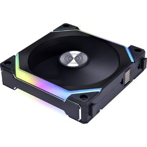 Lian Li UNI Fan SL V2 RGB Revolutionized Daisy-Chain ARGB Fan 120mm Single Pack Black SL120V2-1B in Saudi Arabia
