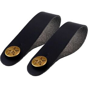 UPIQNG Guitar Neck strap button Leather Headstock Adapter Tie Sturdy Ukulele Bass Acoustic Guitar Strap