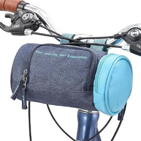 sixthreezero Bike Handlebar Bag, Waterproof Bicycle Front Roll Bag