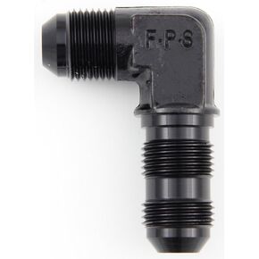 Fragola 483312-BL Black Size (-12) 90° Bulkhead Fitting