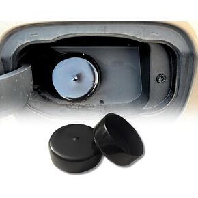 Cap & Shield 2.875inch ID, Capless Gas Cap Dirt, Water & Dust Cover Compatible With 2015-2020 Ford and Lincoln Capless Gas Cap Fuel Filler Nozzle Cover