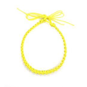 BEACH HEMP JEWELRY Yellow Hemp Anklet Bracelet Macrame Adjustable for Women Men Teen Girls Handmade