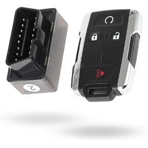 SKS DIY Key Fob Self Programmer Replacement Keyless Compatible for Chevy for GMC Sierra Chevrolet Silverado 1500 2500 3500 2014-2020 GMC Canyon Chevy Colorado 2015-2021 M3N32337100