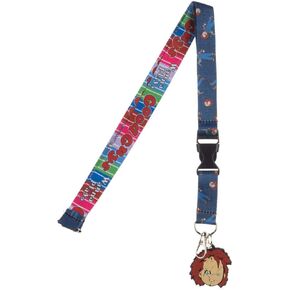Chucky Horror Movie Lanyard and Charm Accessory