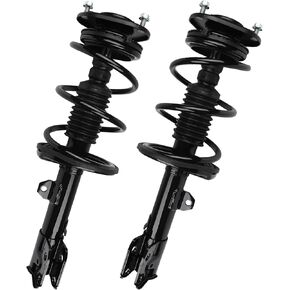 KUSATEC Front Pair Complete Struts Shock Absorber fit for 2009-2013 Toyota Corolla Matrix, 472598 472597 Left/Right Struts with Coil Spring Assemblies