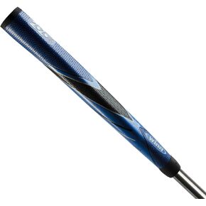 Winn Grips Excel 2020-VSN Vision Midsize Pistol Golf Putter Grip, Blue/Black