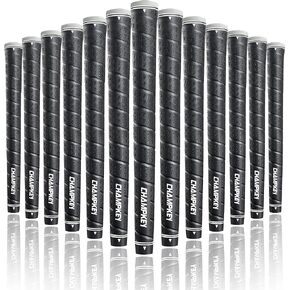 CHAMPKEY WRAP-Y Rubber Golf Grips 13 Pack (Do Not Include 15 Tapes) - All Weather Performance, High Feedback and Traction Golf Club Grips