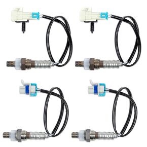 RANSOTO O2 Oxygen Sensor 213-4229 213-3866 Upstream Downstream Sensor Compatible With 2008 2009 2010 2011 2012 2013 2014 Escalade Chevrolet Avalanche Silverado Tahoe GMC Yukon Sierra Set of 4