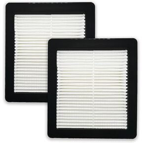 Nispira 107315 HEPA Media Vacuum Filter for ProTeam Super Coach Pro 10 & 6 ProVac FS 6 107303, 107304, 107305, 107306, 107307, 107308, 2 Pack