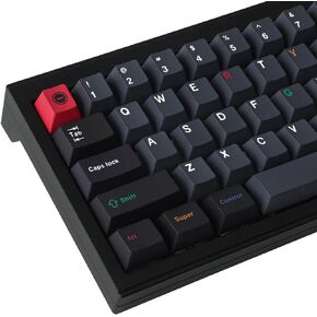 Tsungup PBT Keycaps - Side Printed Keycap Set,135 Keys Double Shot Shine Through Landscape Painting Custom Keycaps,Cherry Profile Keyboard Keycaps for Cherry MX Switches Mechanical Keyboards