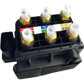 Air Suspension Valve Block Compatible with Jeep Grand Cherokee 2011-2021 & Volkswagen Touareg & Audi Q7 & Porsche Cayenne Panamera 2011-2015, 68087233AA, 95835890300, 7P0698014