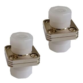 FC Optical Fiber Attenuator with Simple Structure Zinic Alloy Single Mode Fiber Attenuator Fixed Optical Attenuator - 2PCS, (FC-2PCS)