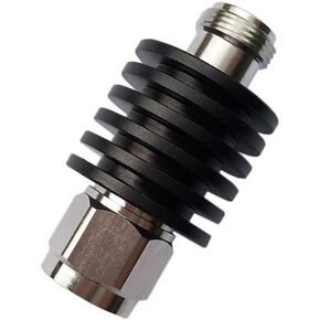 BECEN 3DB 10W N Attenuator, 10 Watt 50 Ohm Attenuator DC to 3Ghz ， Fixed Attenuator (3DB)