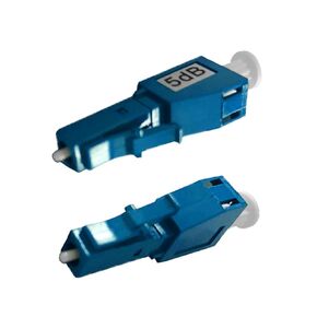 EZ-FIT New LC Fiber Optic LCUPC-5DB Optical Attenuator LC-UPC Fiber Attenuator 5dB Singlemode Fixed Fiber Optical Attenuator
