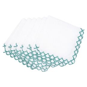 HOMEMPORIA 100% Linen Napkin Table Napkins Multipurpose Kitchen Napkin Every Day Use Napkins Set of 6.