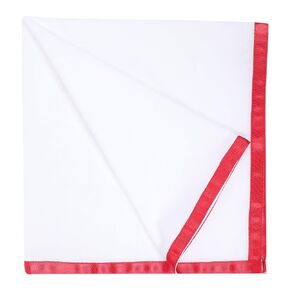 Red Cotton Napkins, Red Linen Napkins, Cloth Napkins Dinner Cotton Table Napkins Cloth Set, White Cloth Dinner Napkins, Red Cotton Dinner Napkins, HandcraftedCleaning set of 2 size 20x20