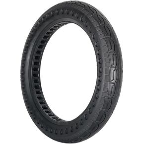 CATAZER Bicycle Solid Tire 14x2.125 Airless Honeycomb Tire 14 Inch Explosion-Proof Anti-Puncture Tyre for Electric Bike