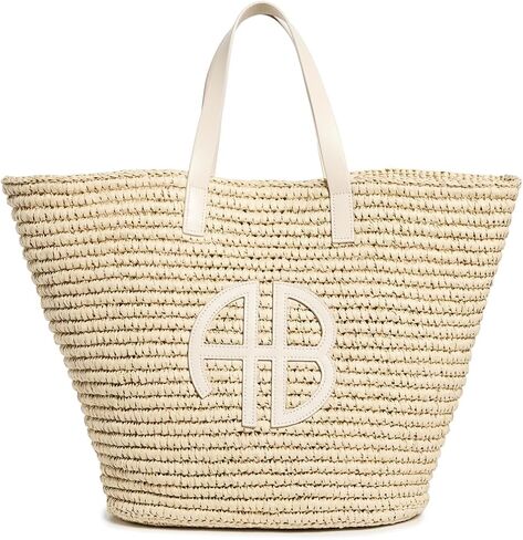 ANINE BING Women's Palermo Tote Ivory in Saudi Arabia