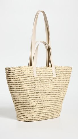ANINE BING Women's Palermo Tote Ivory in Saudi Arabia