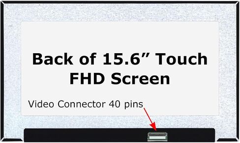 شاشة بديلة جديدة من SCREENARAMA لجهاز Dell Latitude 15 5510 FHD 30pin غير تعمل باللمس IPS 1920x1080 شاشة LCD LED غير لامعة مع أدوات in Kuwait