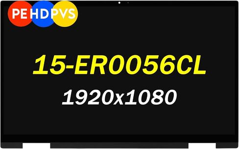 Replacement for HP Pavilion x360 15-ER 15-er1051cl 15-er1047nr 15-er0056cl 15-er0010nr 15-er0225od 15-er0125od 15-er0097nr 15-er0010ca 15-er0051nr 15.6" FHD LCD Touch Screen Assembly in Saudi Arabia