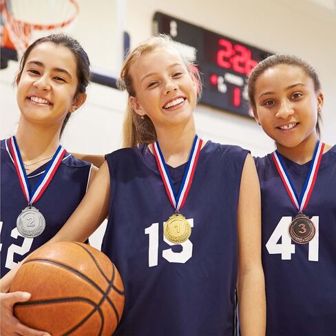 Caydo 12 Pieces 2 Inch Gold Silver Bronze Award Medals Winner Medals with 1st 2nd 3rd for Competitions, Party, Sports for Kids and Adults in Saudi Arabia