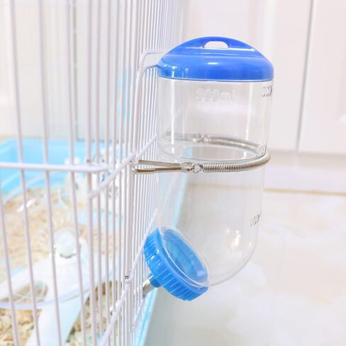 Hamster Flying Saucer, Hamster Wheel Mouse Spinner Wheel with Guinea Pig Water Feeder Bottle, Gerbils Ceramic Food Bowl, Total 3 Pack in Saudi Arabia