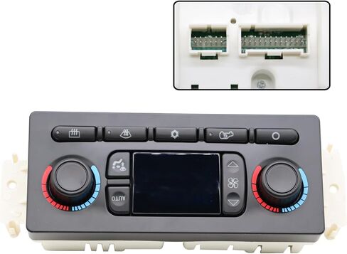 Aspaton A/C Heater Climate Control Module Compatible with Silverado Suburban Avalanche 1500 2500 Sierra Yukon Envoy Escalade 2003-2006 599-211XD 10367041 1037042 1039657 15077479 15079112 in Saudi Arabia