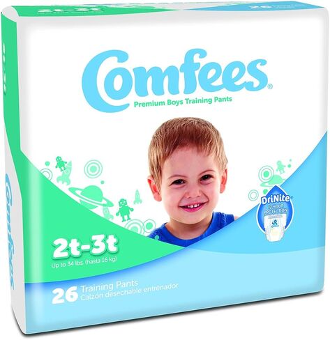 Comfees Training Diaper Pants for Boys, 26 Count in Saudi Arabia