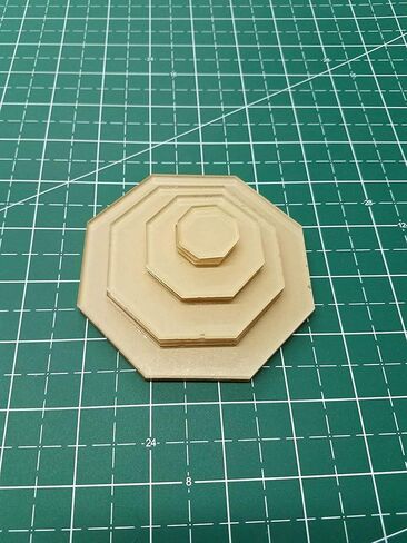 Itajime Shibori Templates - 44 Piece Set - Square, Circle, Hexagon, and Twinkle in Kuwait