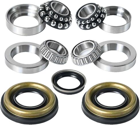 Rear Differential Bearings and Seal Repair Kit Compatible with Cadillac ATS CTS 2013-2019 V4 V6, Replace F-577158 F-574658 LM50134R 22993016 92230584 in Saudi Arabia
