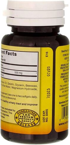 Nature's Blend Cranberry Concentrate 500 mg Soft Gels - 60 ct, Pack of 3 in Saudi Arabia