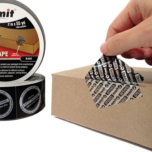 1000 Tamper Proof Sticker, Safety Labels for Food containers - Fresh & Sealed for Your Safety (2" x 55 Yards), Food Labels Stickers for Food delivery. in Saudi Arabia