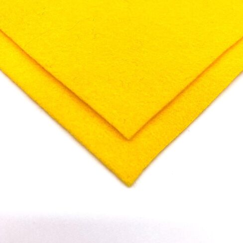 نسيج لباد Ice Fabrics من The Yard - لباد أكريليك بعرض 72 بوصة وسمك 1.6 مم - نسيج لباد أبيض ثلجي ناعم ومتين للفنون والحرف اليدوية والديكورات والمزيد - 1 ياردة سنو وايت in Kuwait