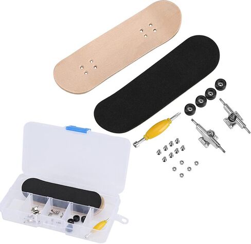 لوح تزلج صغير من سبيكة دعامات عجلة تحمل لوحة أصابع احترافية يمكنك صنعها بنفسك مجموعات لوح تزلج خشبي من أجل هدية للأطفال البالغين in Kuwait