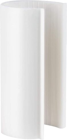 EZ White Snap Clamp بعرض 1-1/2 بوصة × 4 بوصة لأنابيب PVC مقاس 1-1/2 بوصة - 20 لكل كيس - الاستخدام المتكرر - مقاومة درجات الحرارة العالية - توافق الأنابيب المتعددة in Saudi Arabia