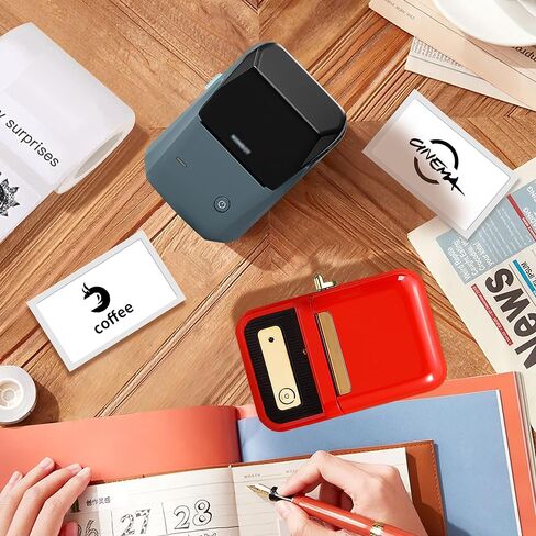 Labels Tape, 6 Rolls(660PCS) Thermal Label Sticker for B21/B3S/B1 Printer Waterproof Sticker Paper Business Shipping Address Labeling Replacement with Self-Adhesive (50 x 70mm-110PCS) in Kuwait