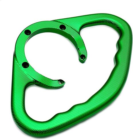 مسند ذراع راكب الدراجة النارية خزان الغاز مقبض شريط المقود 5 فتحات لملحقات الألومنيوم Kawasaki Ninja ZX14R ZX6R ZX7RR ZX11 ZX10R ER6N ER6F (أخضر) in Kuwait