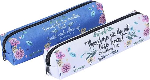 Mr. Pen- Pencil Pouch for Bible Study, 2 Pack, Small Pencil Case, Pen and Highlighter Case, Pencil Bag, Pencil Cases for Gifts, Bible Study Supplies, Pen Case, Bible Journaling Supplies in Saudi Arabia