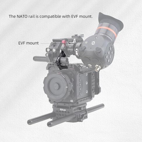 Nitze NATO Rail with 15mm Rod Clamp (3"/76 mm) - N49-NC3 in Saudi Arabia