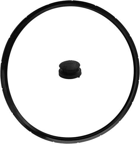 طوقا حلقة الختم لطباخ الضغط PROSOCOOL مع قابس الضغط الزائد لاستبدال Presto 12 & 22 QT Quart 09905 حلقة مطاطية لطباخ الضغط in Kuwait