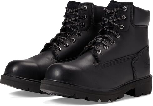 Timberland PRO Sawhorse 6" Composite Safety Toe Black 1 Men's 9.5, Women's 11 Wide in Saudi Arabia