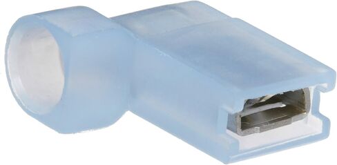 Morris Products 12440 Female Disconnect, Nylon Fully Insulated, Blue, 16-14 Wire Size, 0.032"X0.187" NEMA Tab, 100-Pack in Saudi Arabia