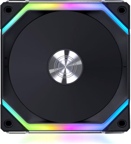 Lian Li UNI Fan SL V2 RGB Revolutionized Daisy-Chain ARGB Fan 120mm Single Pack Black SL120V2-1B in Saudi Arabia