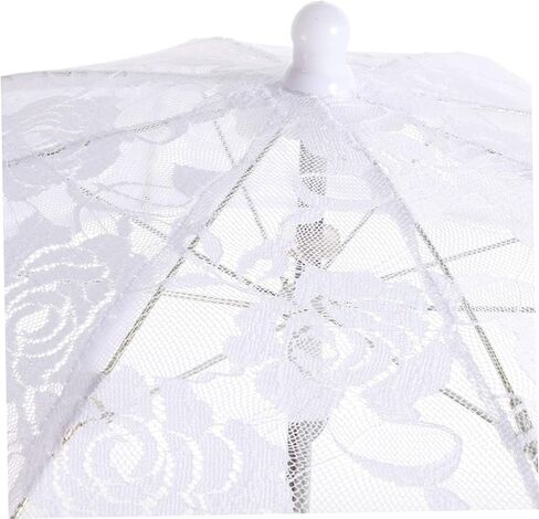 Adorainbow الدانتيل مظلة المظلات الصينية للنساء حفل زفاف شنقا مظلة زخرفة للأطفال مظلات واضحة لحفلات الزفاف الشاي حزب الديكور خمر البلاستيك ملكة جمال الزهور فتاة in Kuwait