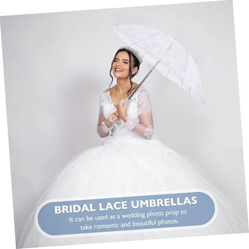 Adorainbow الدانتيل مظلة المظلات الصينية للنساء حفل زفاف شنقا مظلة زخرفة للأطفال مظلات واضحة لحفلات الزفاف الشاي حزب الديكور خمر البلاستيك ملكة جمال الزهور فتاة in Kuwait