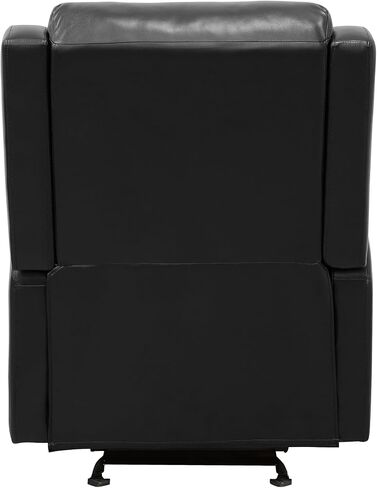 Lexicon Recliner Chair Living Room Reclining Sofa Chair, Home Theater Seating Modern Recliner, Manual Recliner Sofa Chair for Living Room/Office/Apartment, Glider Recliner, Black in Saudi Arabia