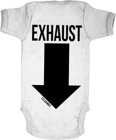 Tcombo Intake Exhaust - Gearhead Funny Bodysuit in Saudi Arabia