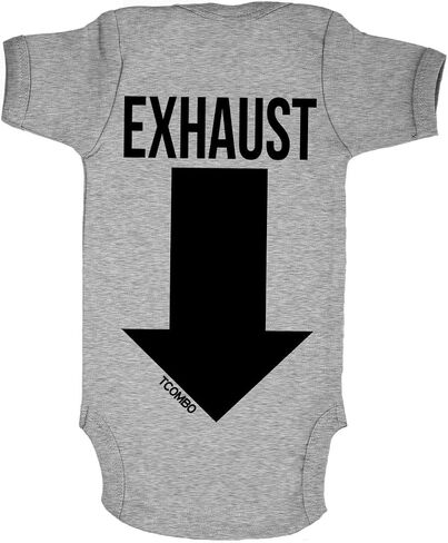 Tcombo Intake Exhaust - Gearhead Funny Bodysuit in Saudi Arabia
