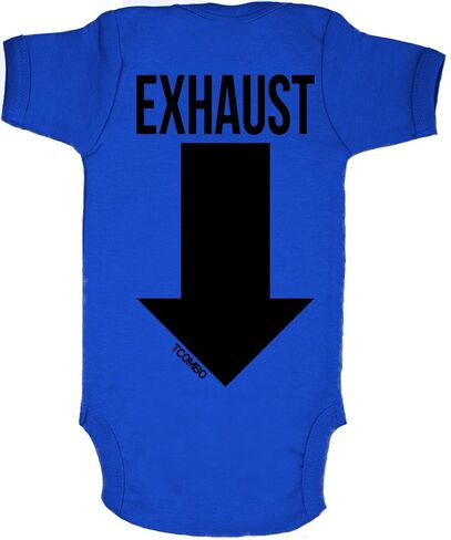 Tcombo Intake Exhaust - Gearhead Funny Bodysuit in Saudi Arabia